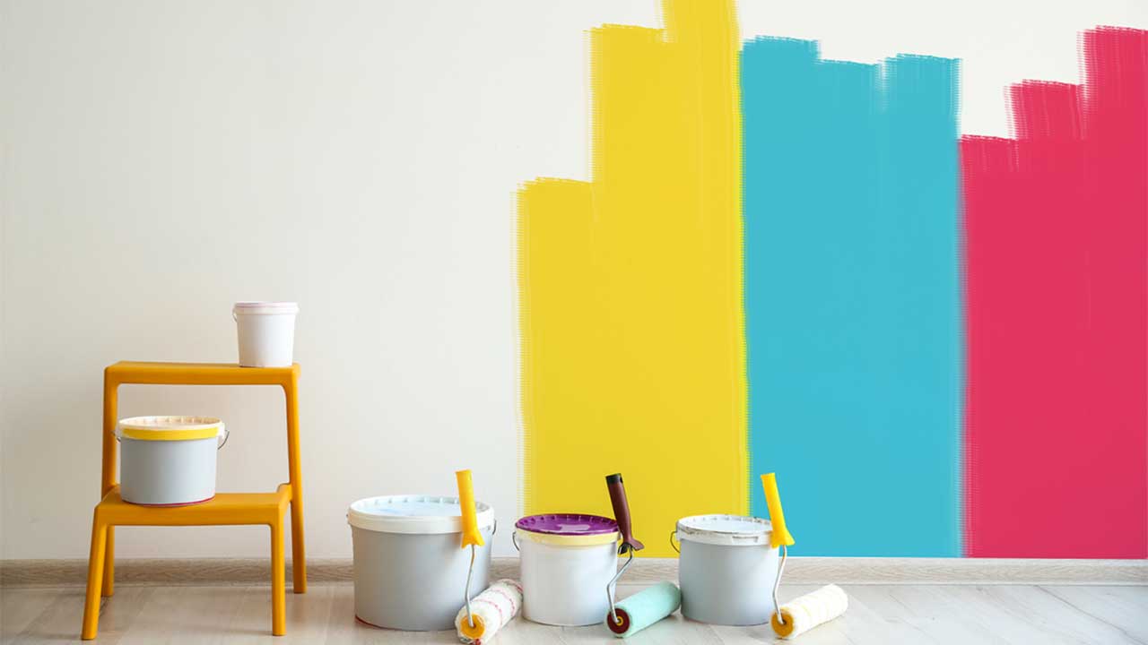 Yapraklı iç cephe boyama